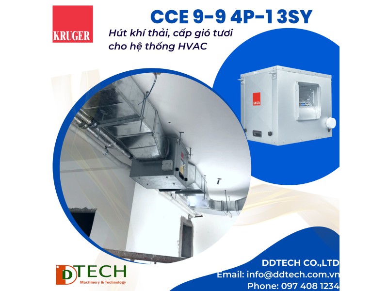 Quạt Kruger CCE 9-9 4P-1 3SY