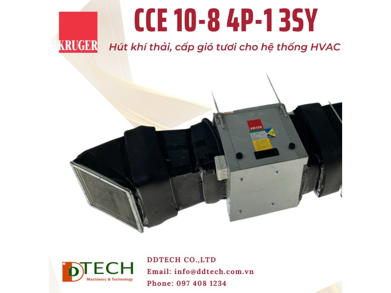 Quạt Kruger CCE 10-8 4P-1 3SY