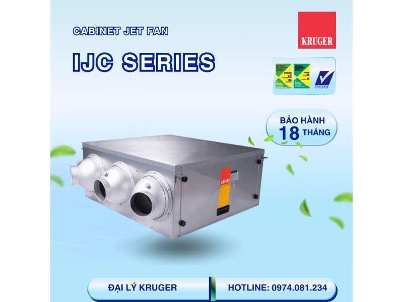 Quạt Kruger IJC 225 550W