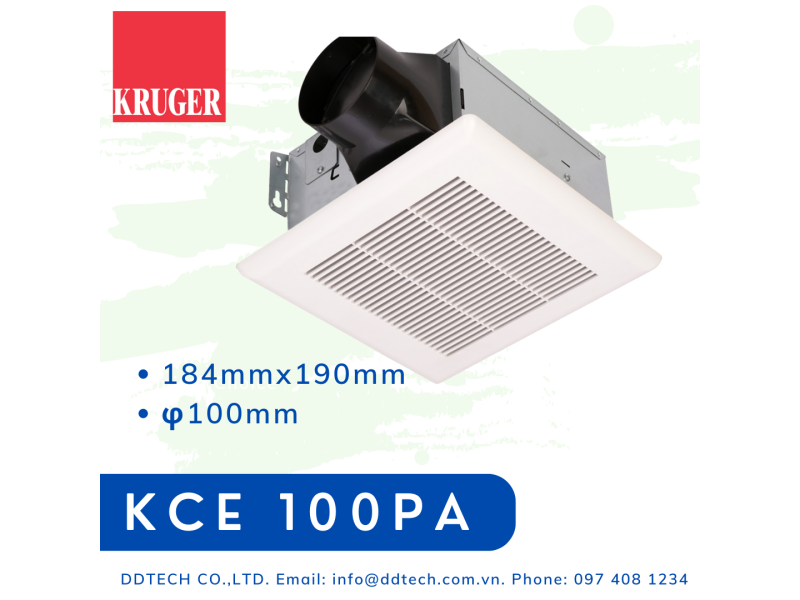 Quạt Kruger KCE 100PA