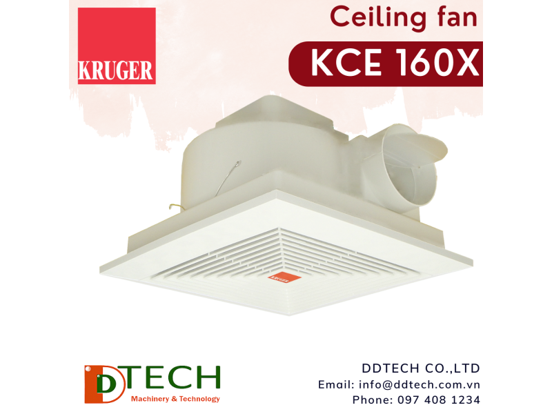 Quạt Kruger KCE 160X