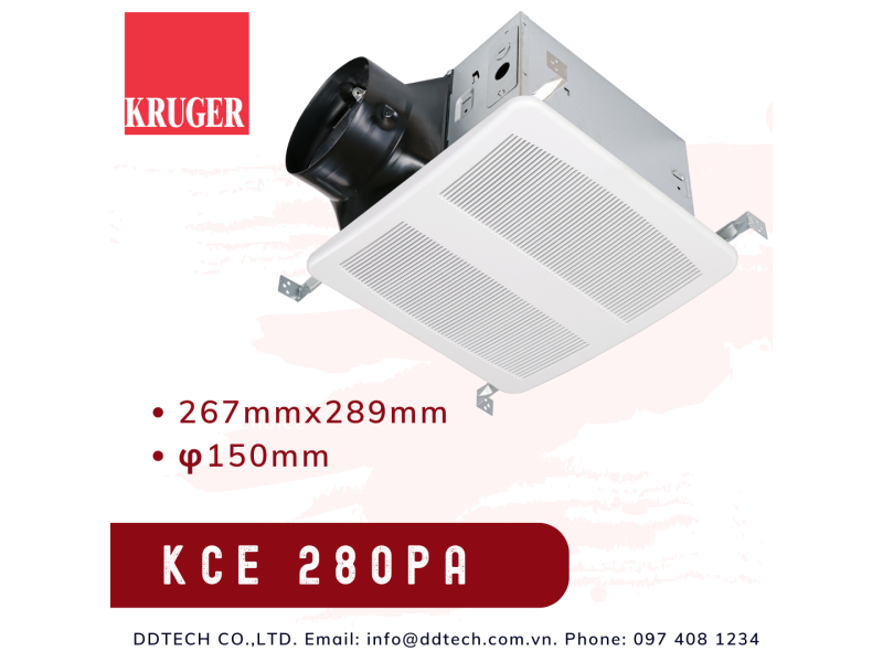 Quạt Kruger KCE 280PA