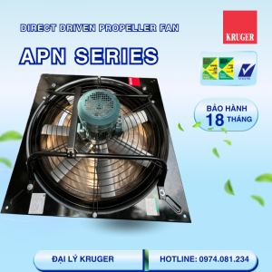 QUẠT GẮN TƯỜNG KRUGER APN 500 - DIRECT DRIVEN PROPELLER FAN