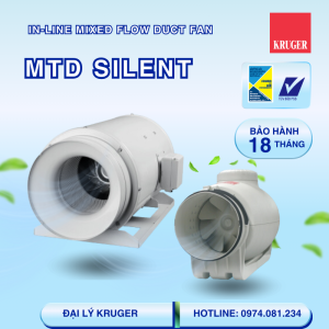 Quạt Kruger MTD Silent 100/2