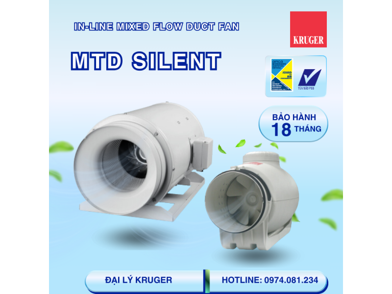 Quạt Kruger MTD 200