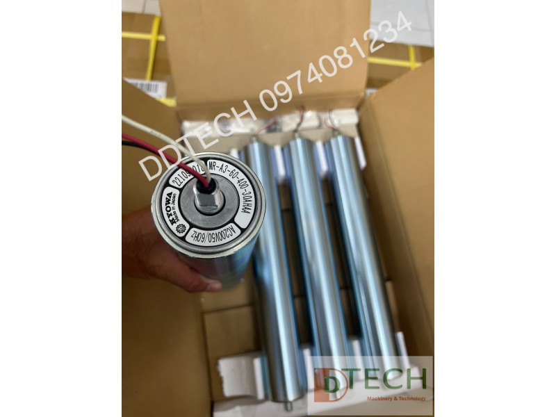 Con lăn điện KYOWA - KYOWA 電子搬送コンベア AC motor roller 380V-0.2KW  MR-Q3-57-300-10-AFAA