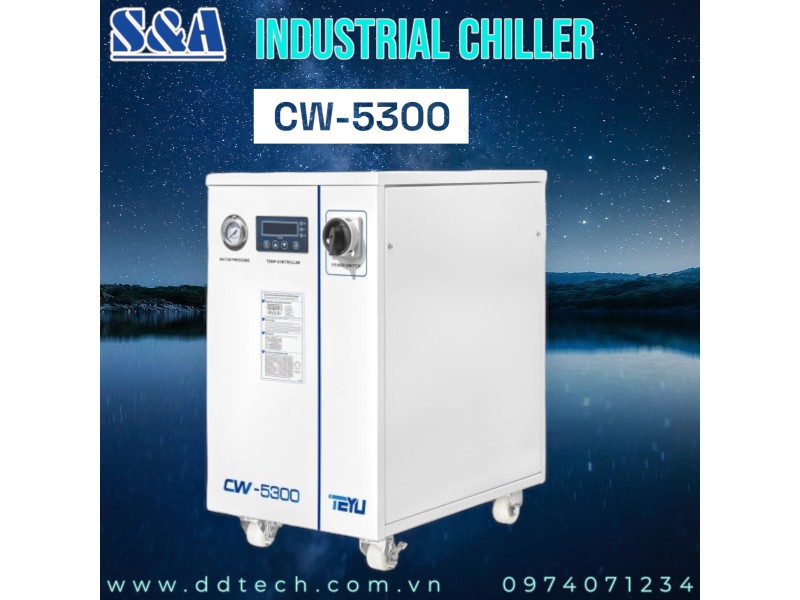 Máy làm lạnh - Water colled chiller  TEYU S&A CW-5000|CW-5200|CW-5300