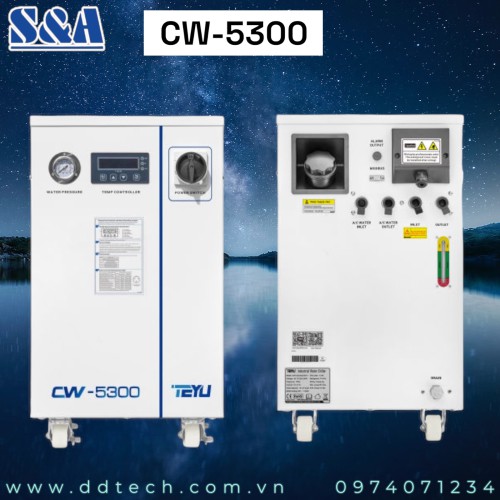 Máy làm lạnh - Water colled chiller  TEYU S&A CW-5000|CW-5200|CW-5300