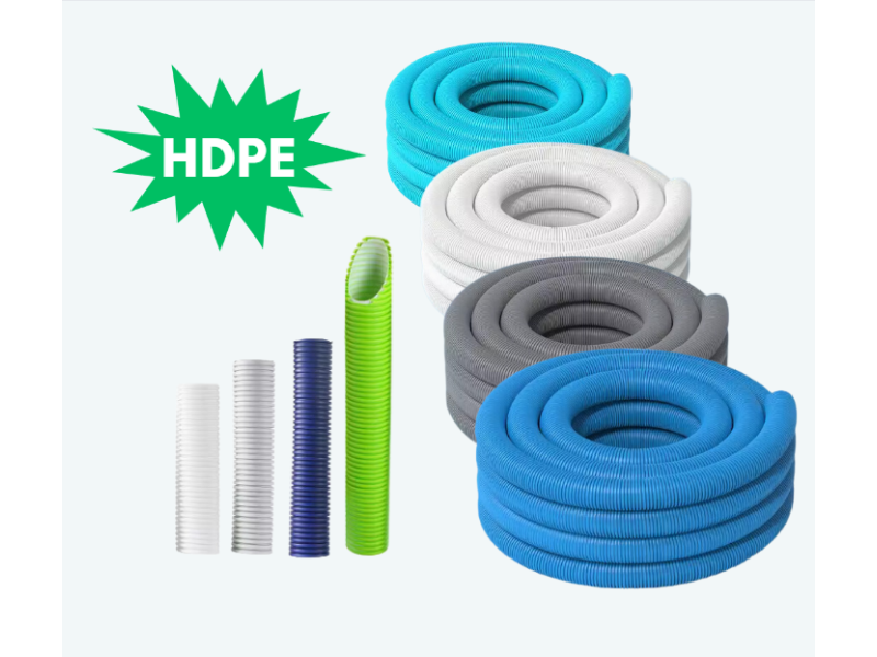 Ống gió tươi  sạch HDPE kháng khuẩn phi 75 - phi 110, 20m 30m 40m 50m, màu Xanh, Xám, Trắng, Xanh đậm