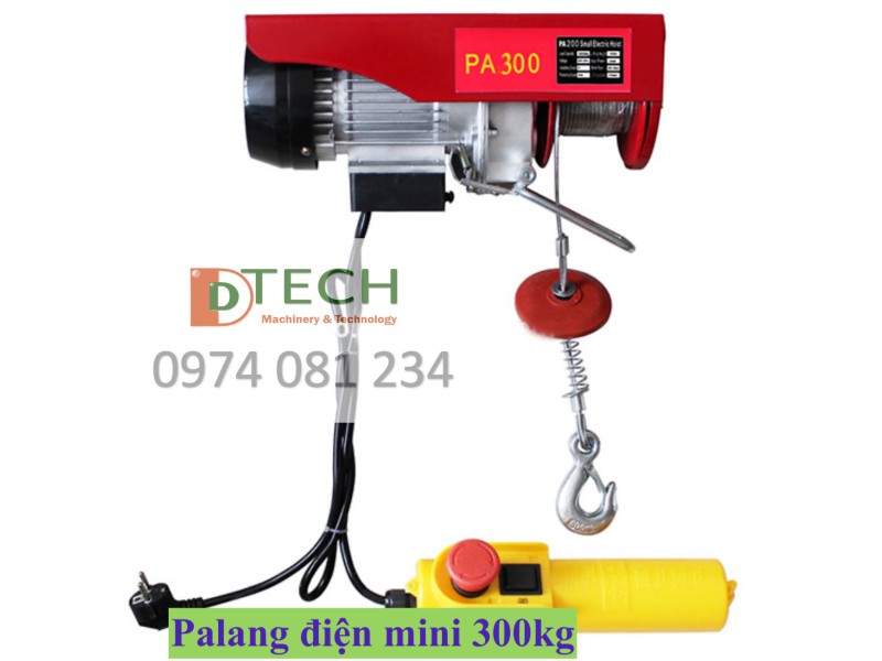 Palang điện mini 300kg PA-300